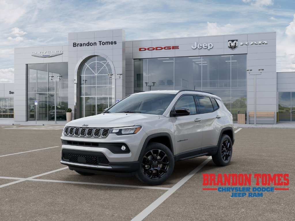 Silver 2026 Jeep Compass SUV / Crossover Four-Wheel Drive 8-Speed Automatic