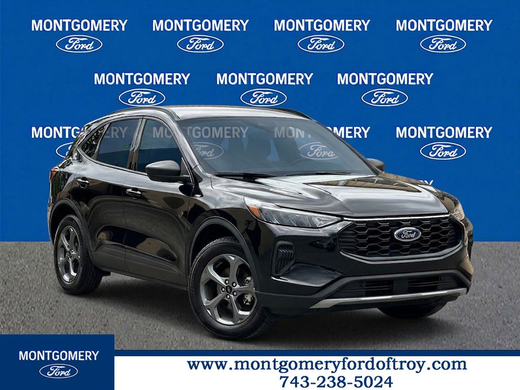 Black Metallic 2025 Ford Escape SUV / Crossover All-Wheel Drive 8-Speed Automatic