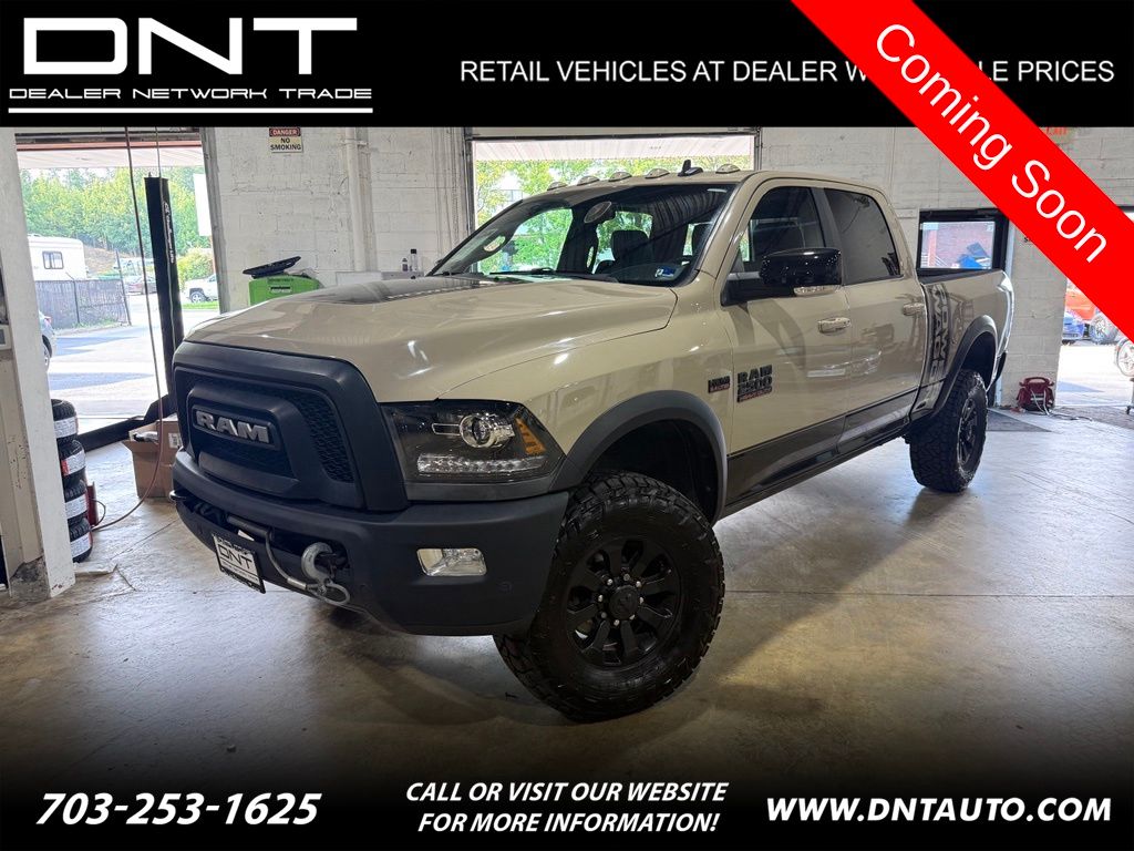 Mojave Sand Clearcoat 2018 RAM 2500 Pickup Truck Four-Wheel Drive 6-Speed Automatic