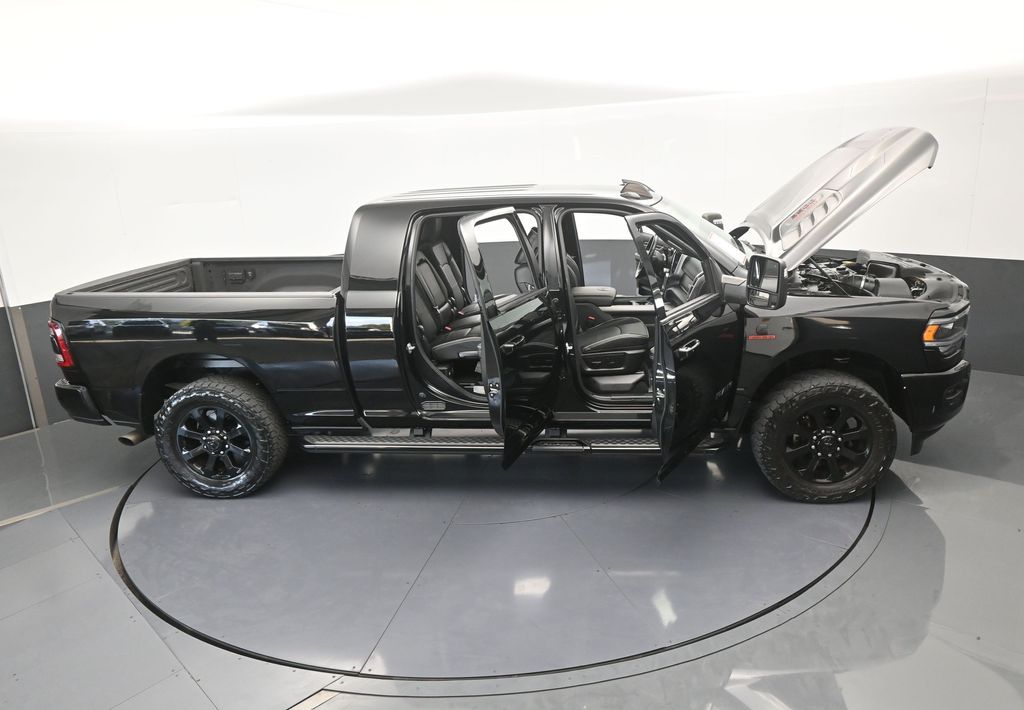 Used 2024 Diamond Black Crystal Pearlcoat Ram Laramie image 84