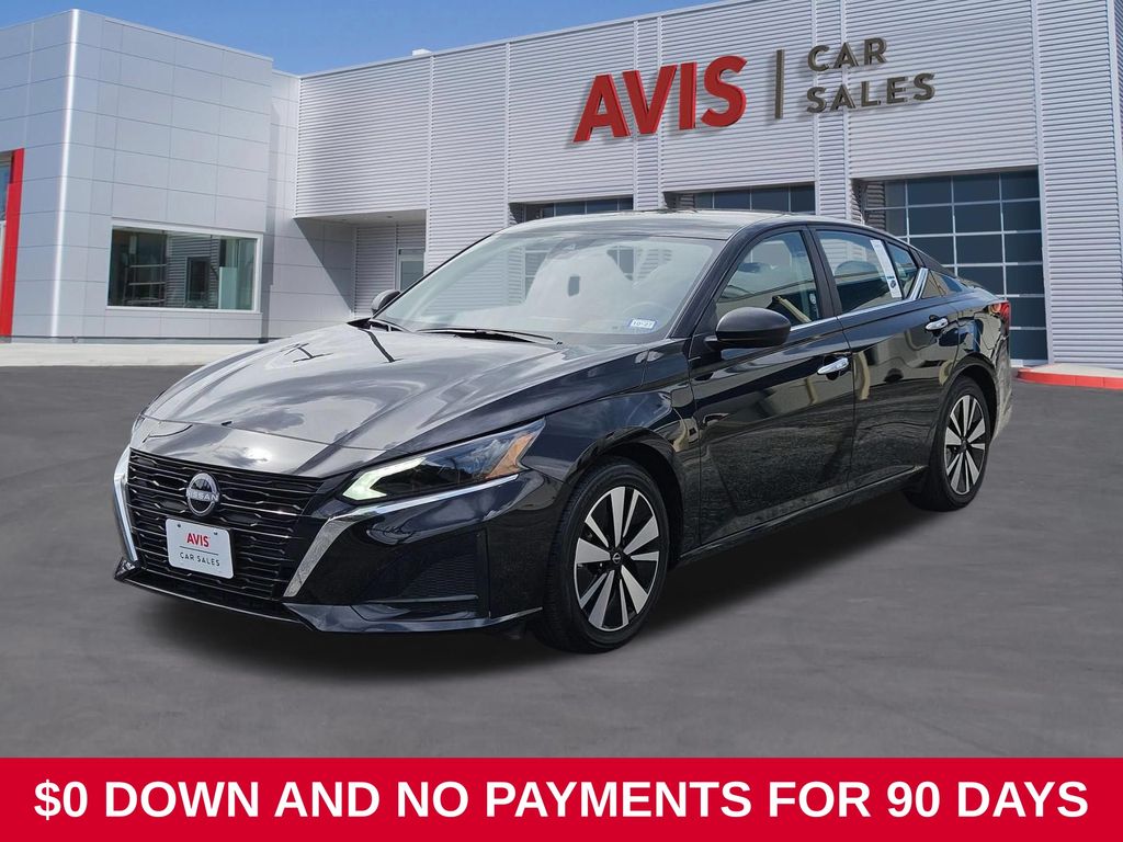 Super Black Clearcoat 2025 Nissan Altima Sedan Front-Wheel Drive Continuously Variable Transmission