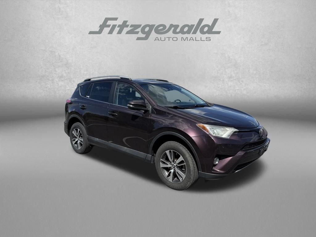 Black Currant 2018 Toyota RAV4 SUV / Crossover All-Wheel Drive 6-Speed Automatic