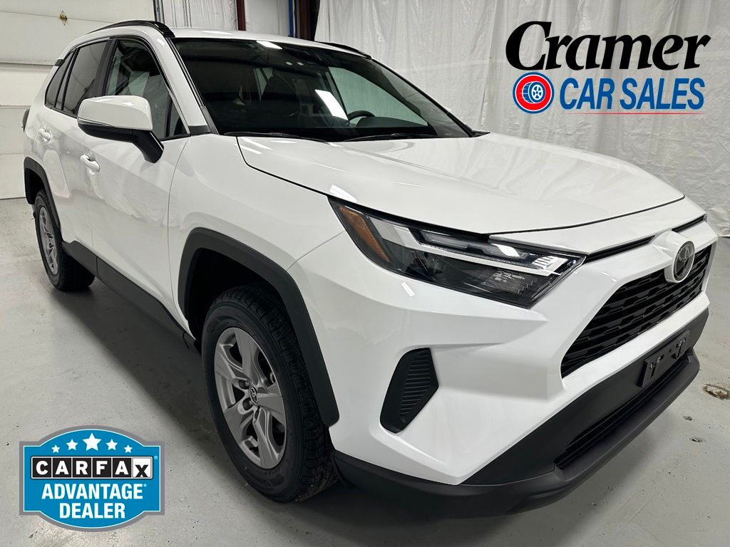 Ice Cap 2025 Toyota RAV4 SUV / Crossover Front-Wheel Drive 8-Speed Automatic