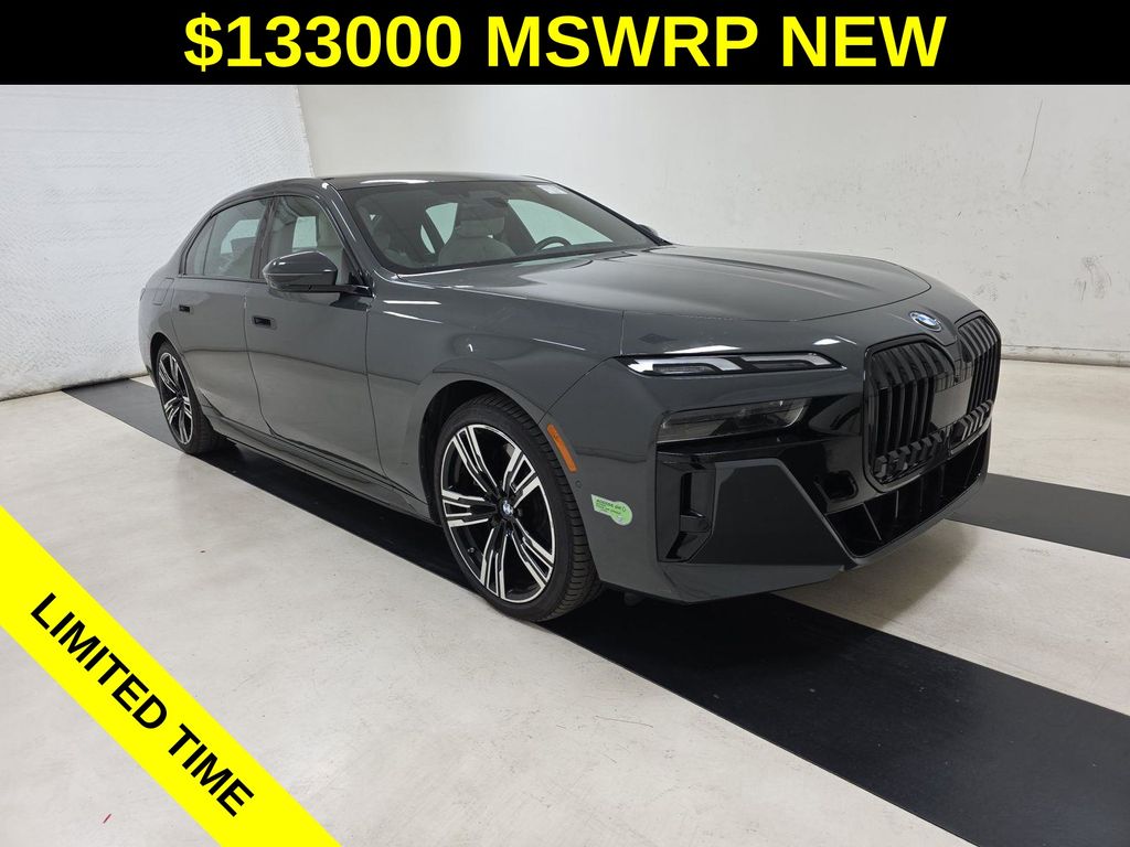 Individual Dravit Gray Metallic 2023 BMW i7 Sedan All-Wheel Drive Automatic