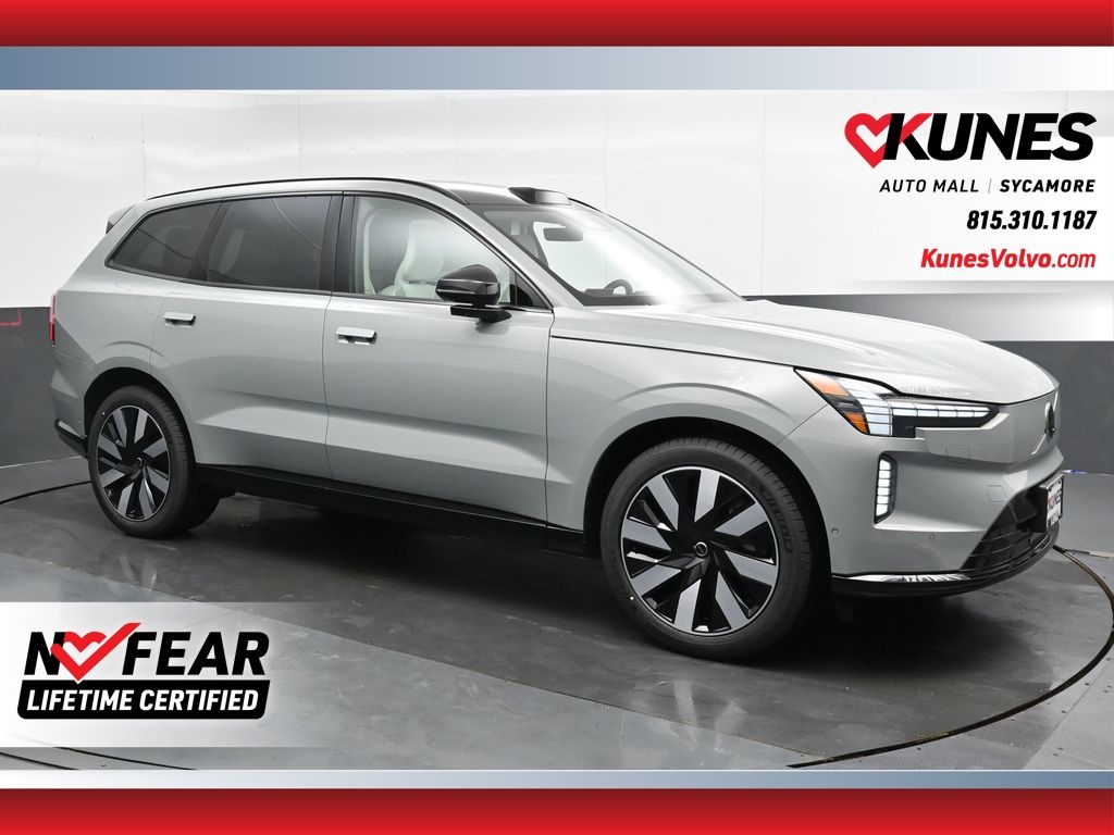 Vapour Gray Metallic 2025 Volvo EX90 SUV / Crossover All-Wheel Drive 1-Speed Automatic