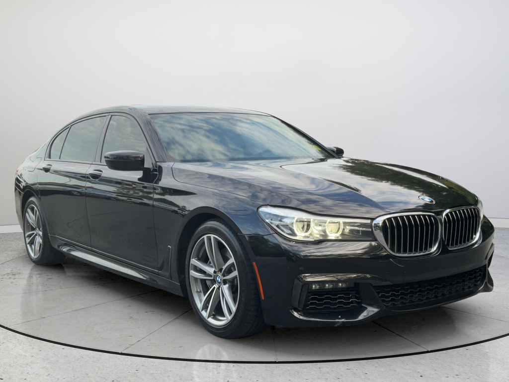 Black Sapphire Metallic 2018 BMW 7 Series Sedan Rear-Wheel Drive 8-Speed Automatic