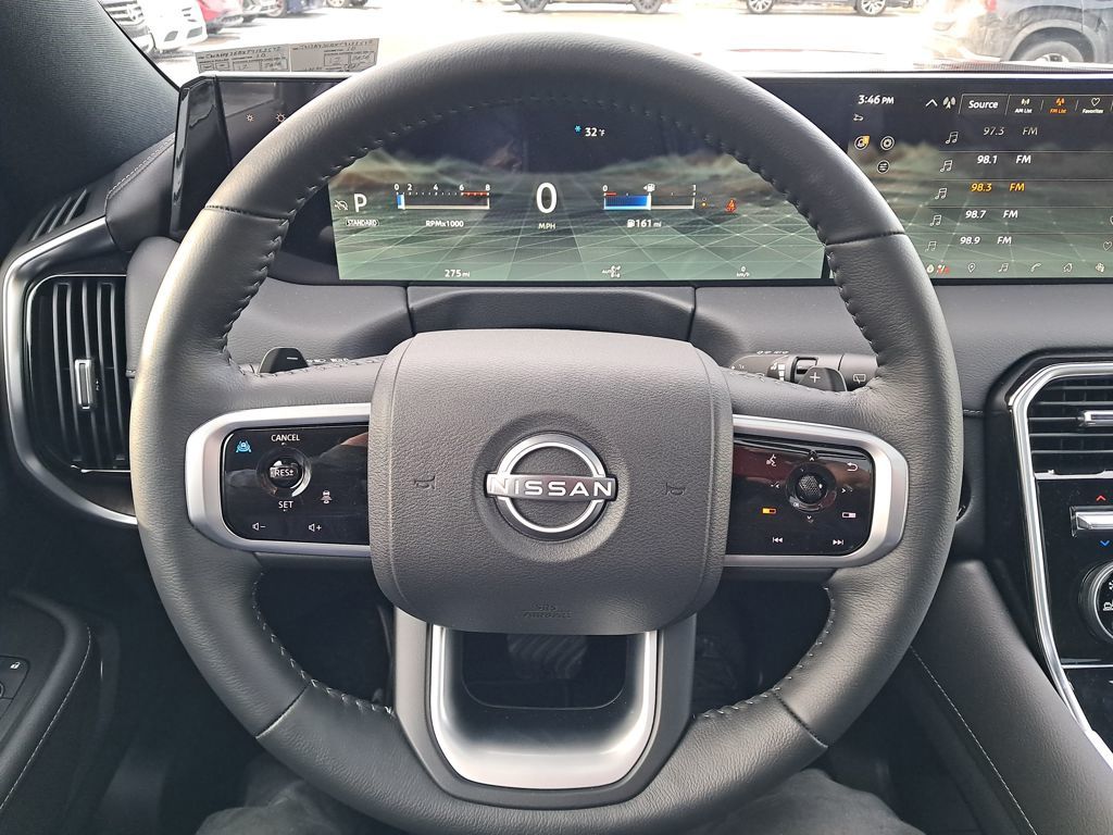 2026 Nissan Armada Platinum Red at John Sisson Motors