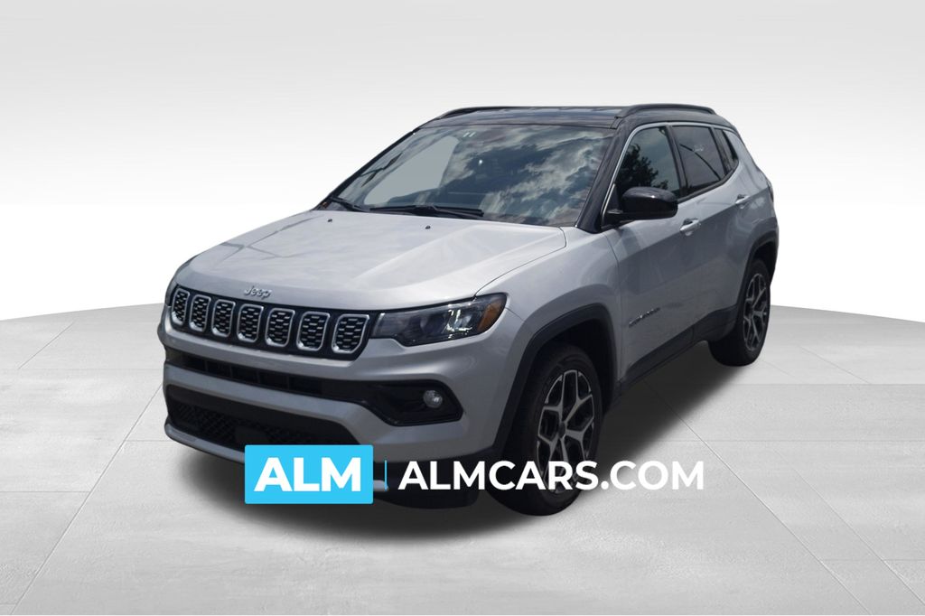 Silver Zynith Metallic Clearcoat 2025 Jeep Compass SUV / Crossover Four-Wheel Drive 8-Speed Automatic