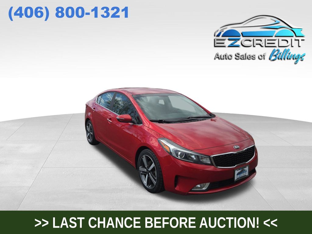 Currant Red 2018 Kia Forte EX Sedan Front-Wheel Drive 6-Speed Automatic