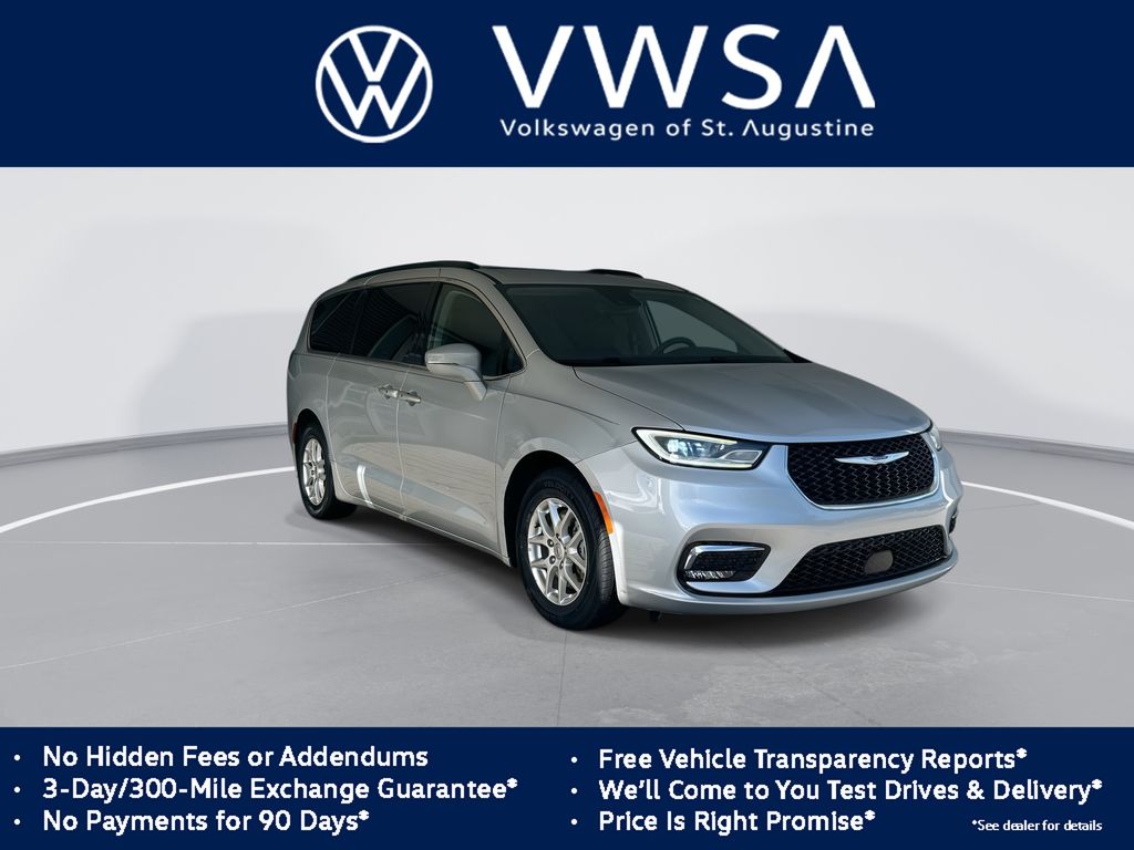 Silver Mist Clearcoat 2022 Chrysler Pacifica Minivan Front-Wheel Drive 9-Speed Automatic