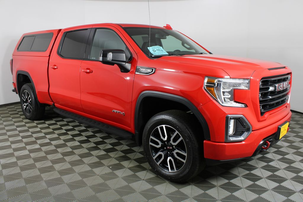 Red 2022 GMC Sierra 1500 Limited Pickup Truck Four-Wheel Drive Automatic