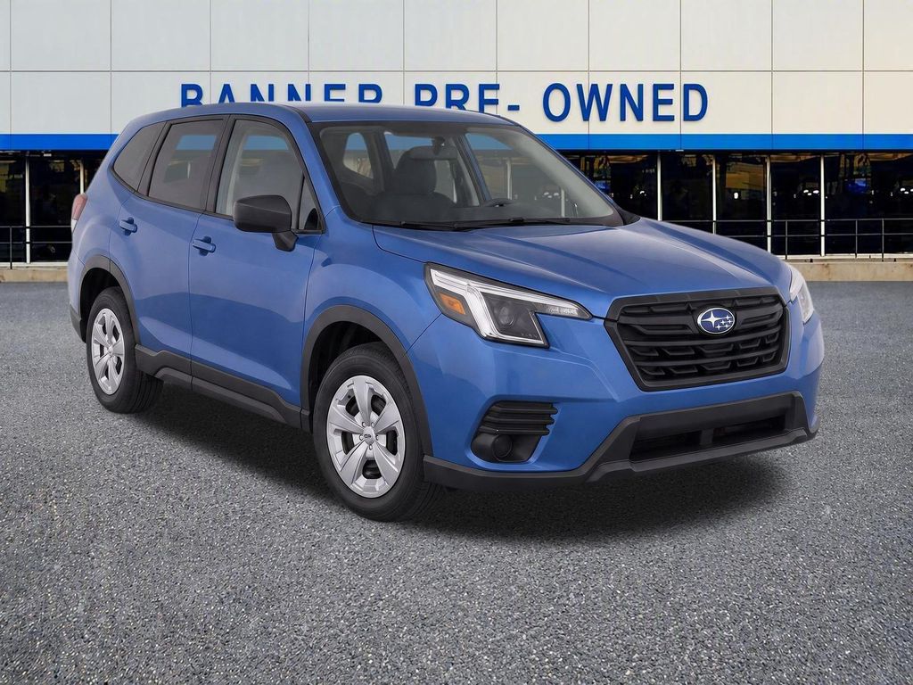 Horizon Blue Pearl 2023 Subaru Forester SUV / Crossover All-Wheel Drive Continuously Variable Transmission