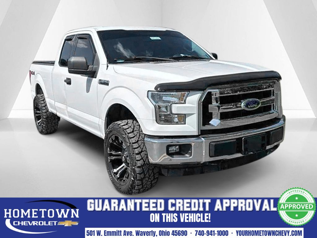 Oxford White 2015 Ford F-150 Pickup Truck Four-Wheel Drive 6-Speed Automatic