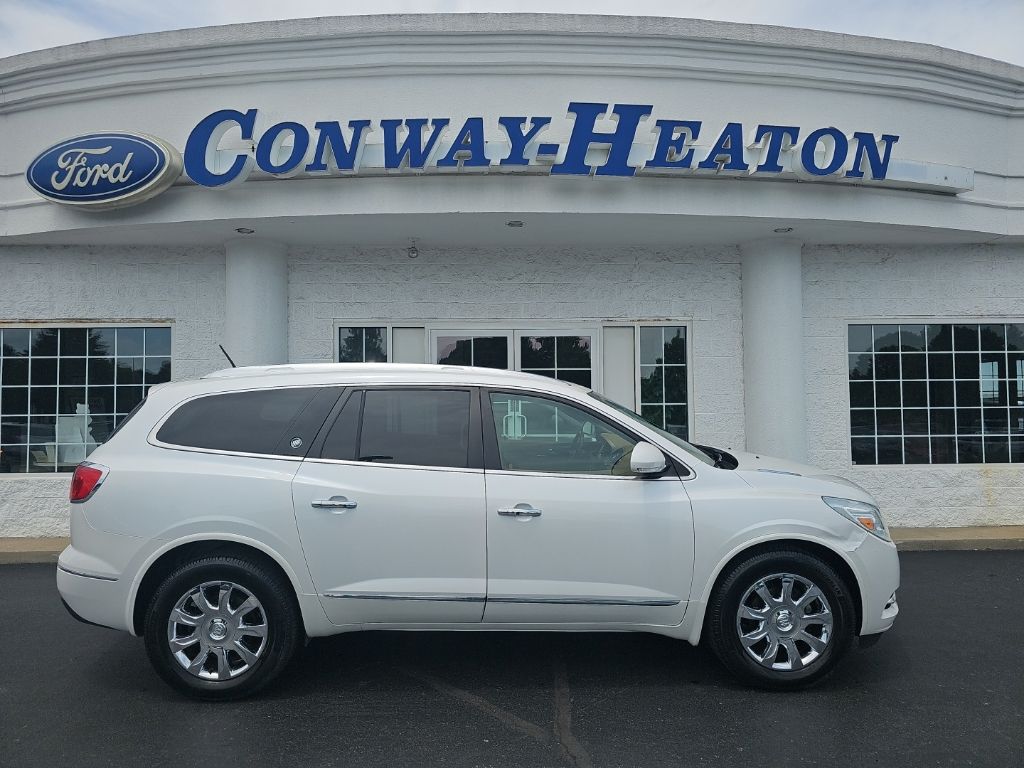 White Frost Tricoat 2017 Buick Enclave Premium AWD SUV / Crossover All-Wheel Drive 6-Speed Automatic Overdrive