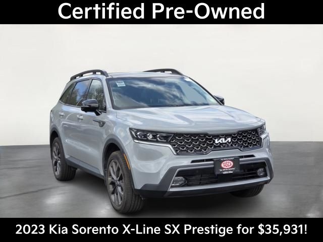 Wolf Gray 2023 Kia Sorento SUV / Crossover All-Wheel Drive 8-Speed Dual Clutch