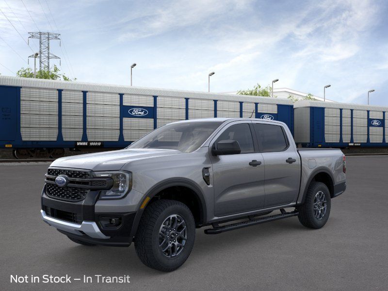Carbonized Gray Metallic 2026 Ford Ranger XLT SuperCrew 4WD Pickup Truck Four-Wheel Drive Automatic