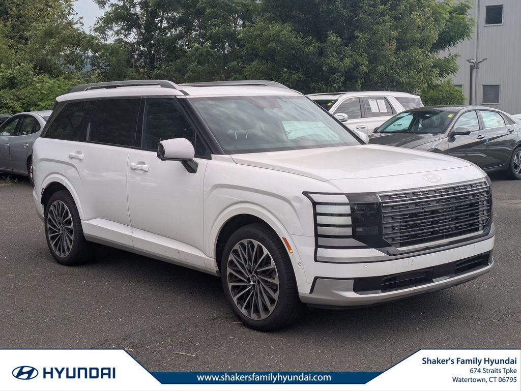 Creamy White Pearl 2026 Hyundai Palisade Calligraphy AWD SUV / Crossover All-Wheel Drive 8-Speed Automatic