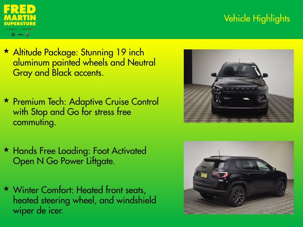 new 2026 Jeep Compass car, priced at $30,632