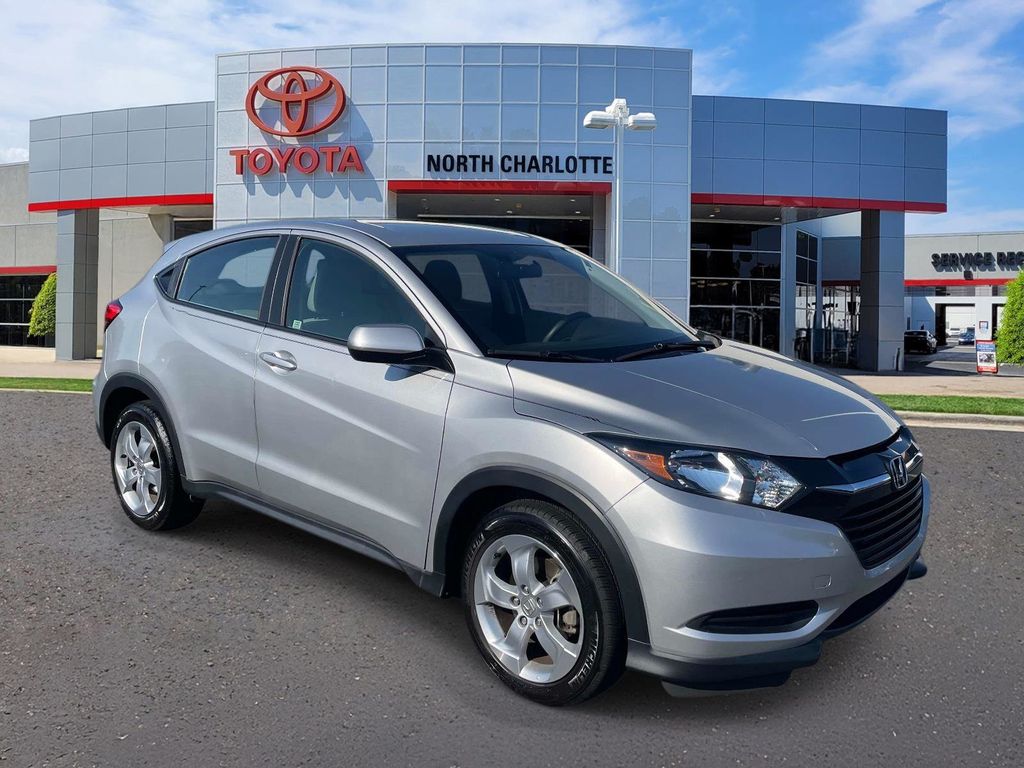 Alabaster Silver Metallic 2016 Honda HR-V SUV / Crossover Front-Wheel Drive Continuously Variable Transmission