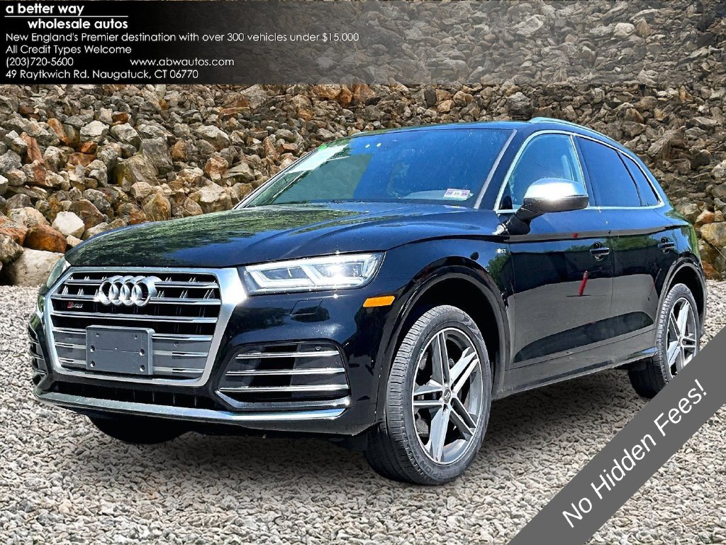 Black 2018 Audi SQ5 SUV / Crossover All-Wheel Drive 8-Speed Automatic