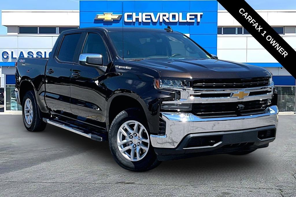 Havana Brown Metallic 2019 Chevrolet Silverado 1500 Pickup Truck Four-Wheel Drive 8-Speed Automatic