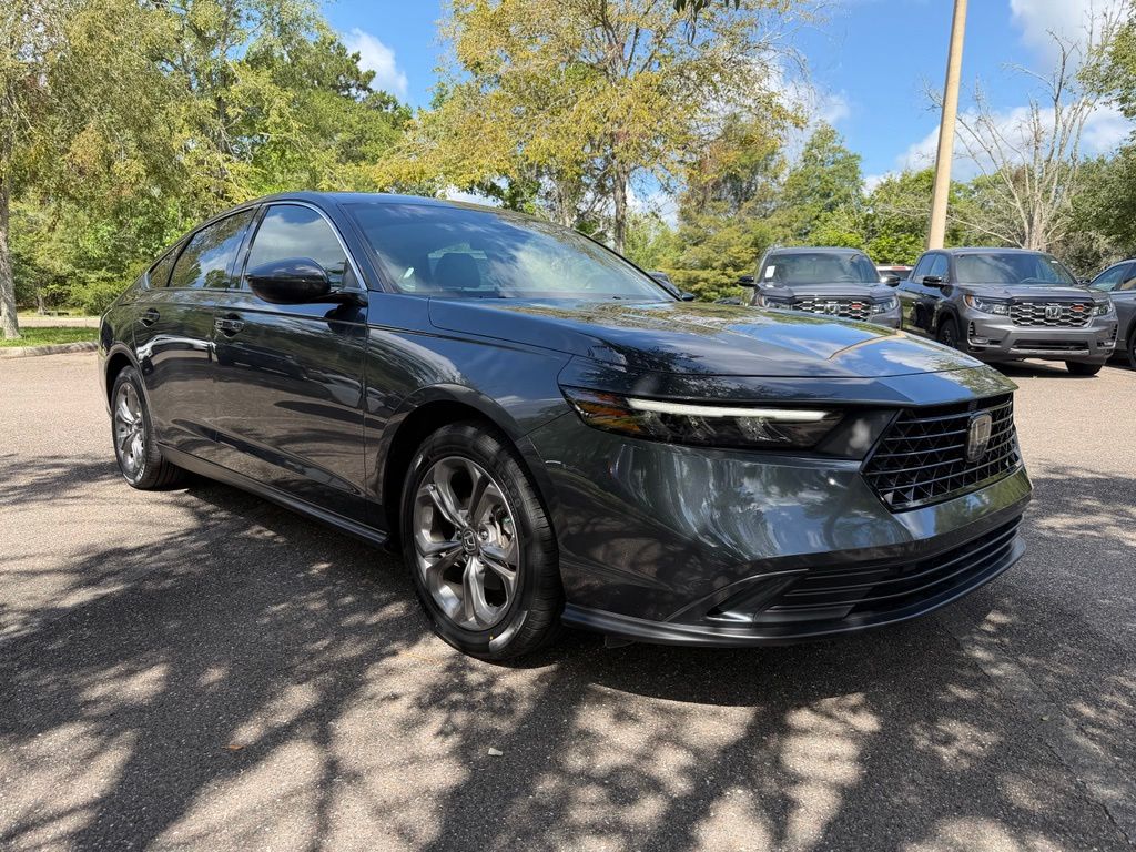 Gray 2023 Honda Accord Sedan Front-Wheel Drive Continuously Variable Transmission
