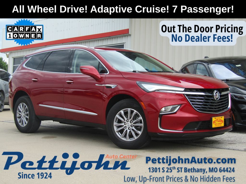 Cherry Red Tintcoat 2024 Buick Enclave SUV / Crossover Four-Wheel Drive 9-Speed Automatic