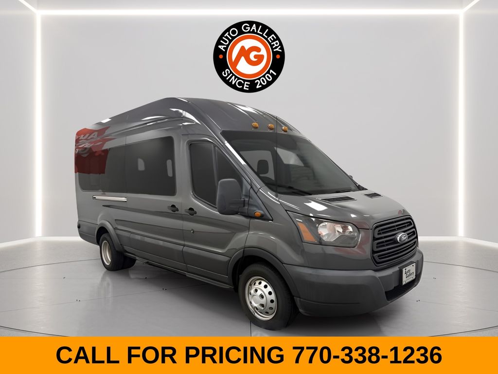 2019 Ford Transit Passenger 350 HD XL Extended High Roof LWB DRW RWD with Sliding Passenger-Side Door