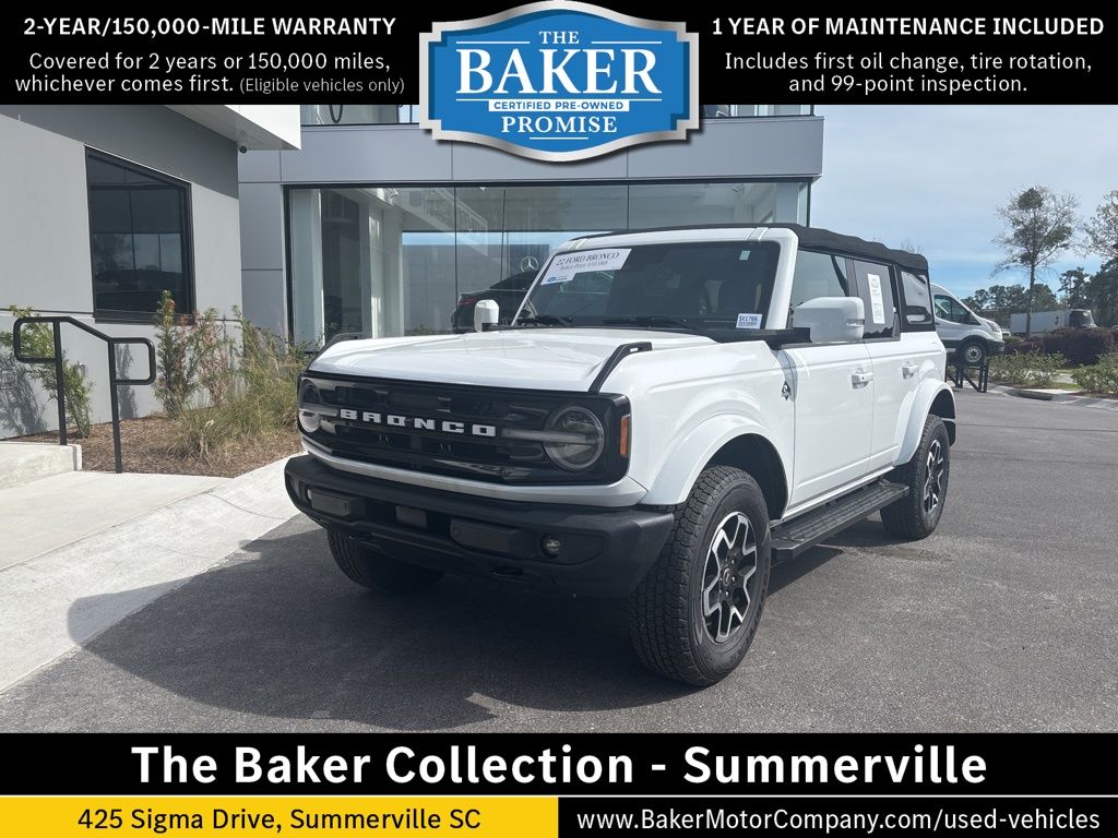 2022 Ford Bronco Outer Banks Advanced 4-Door 4WD