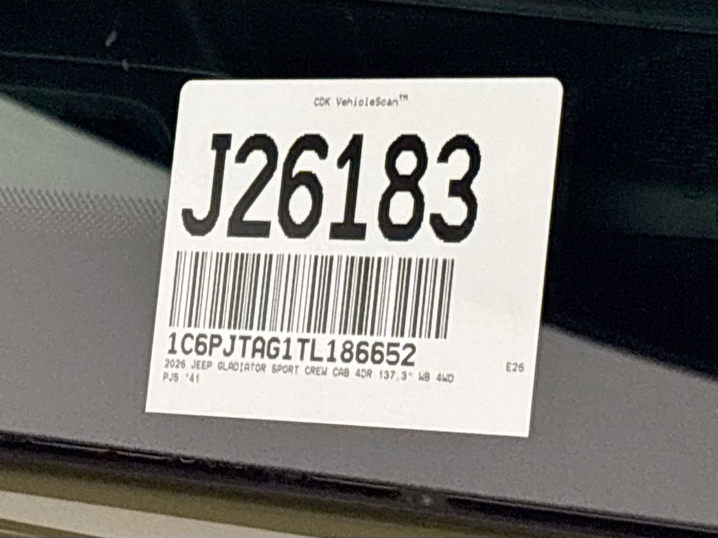 2026 Jeep Gladiator Sport S