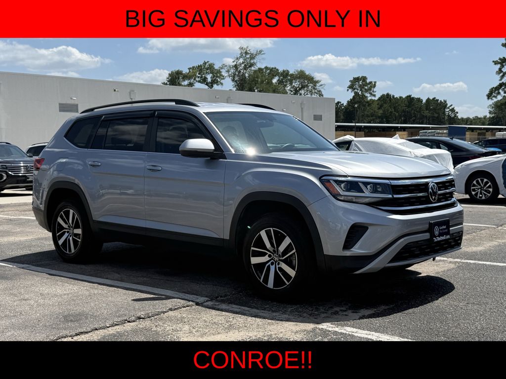 2023 Volkswagen Atlas 2.0T SE Silver at Parkway Family Mazda