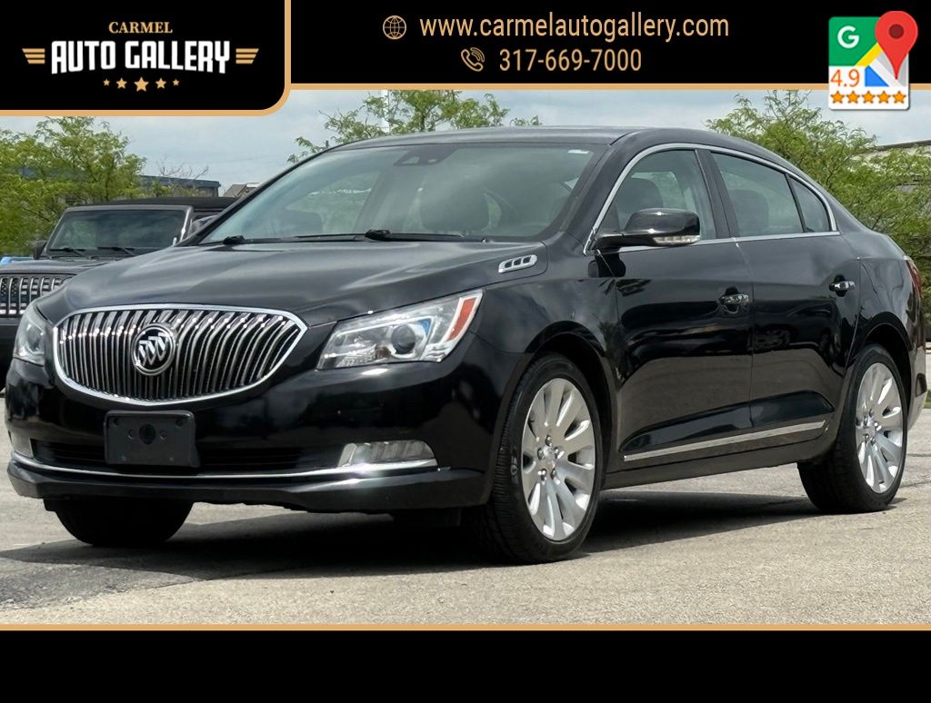 Black (Ebony Twilight Metallic) 2016 Buick LaCrosse Sedan All-Wheel Drive 6-Speed Automatic Overdrive