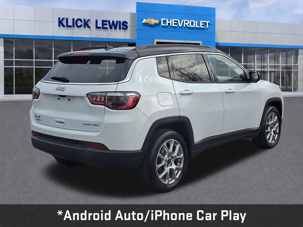 2025 Jeep Compass Limited White at Bob Ruth Ford
