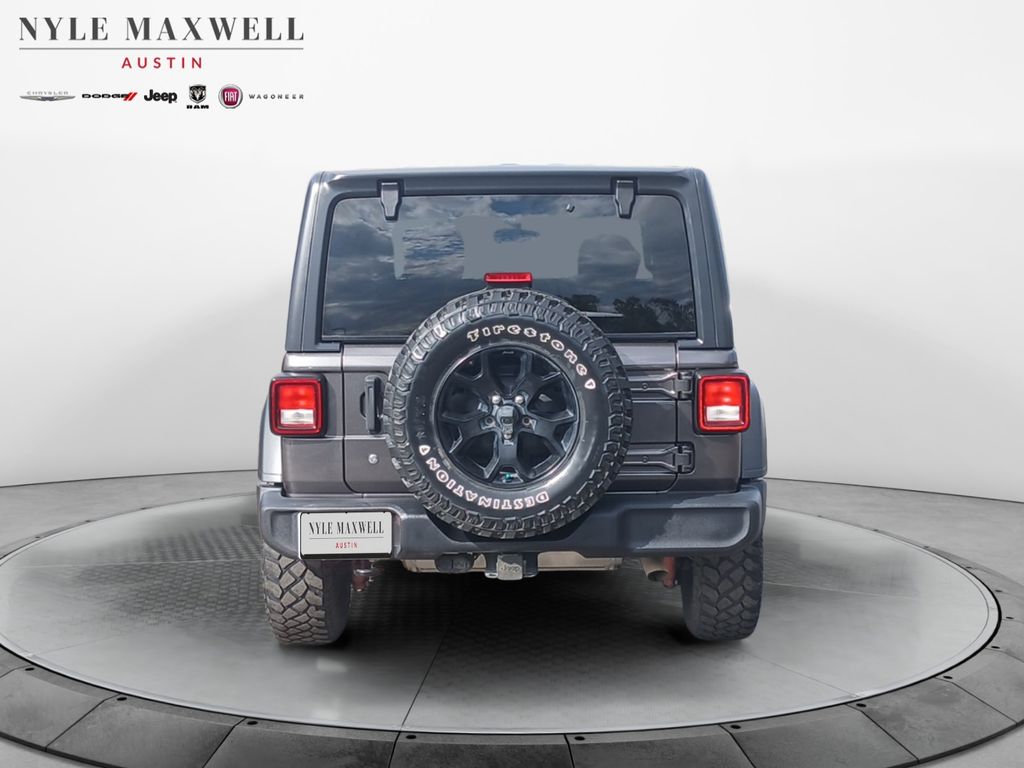 Used Car 2020 Jeep Wrangler  Willys Sport For Sale Under $30,000 In Austin, Texas