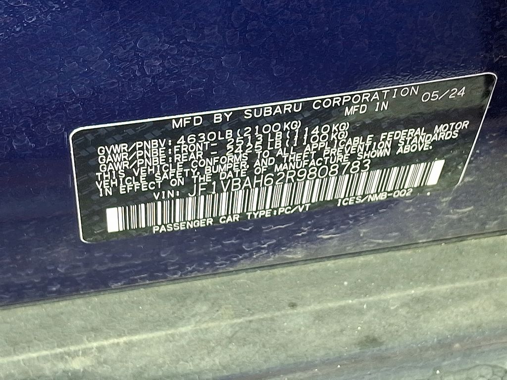 Thumbnail: 2024 Subaru WRX - 24