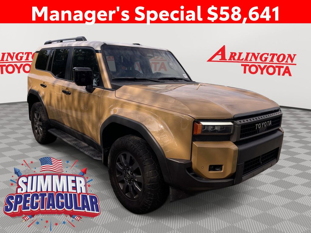 Trail Dust/Gray Scape 2024 Toyota Land Cruiser SUV / Crossover Four-Wheel Drive 8-Speed Automatic