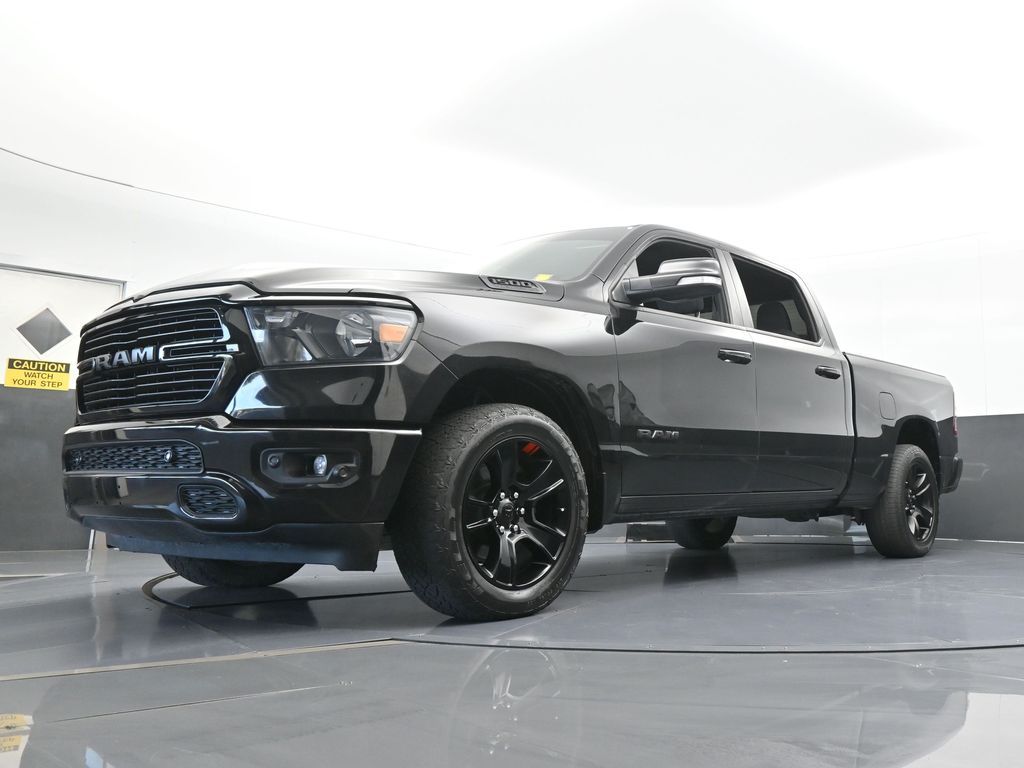 Used 2021 Diamond Black Crystal Pearlcoat Ram Big Horn/Lone Star image 52