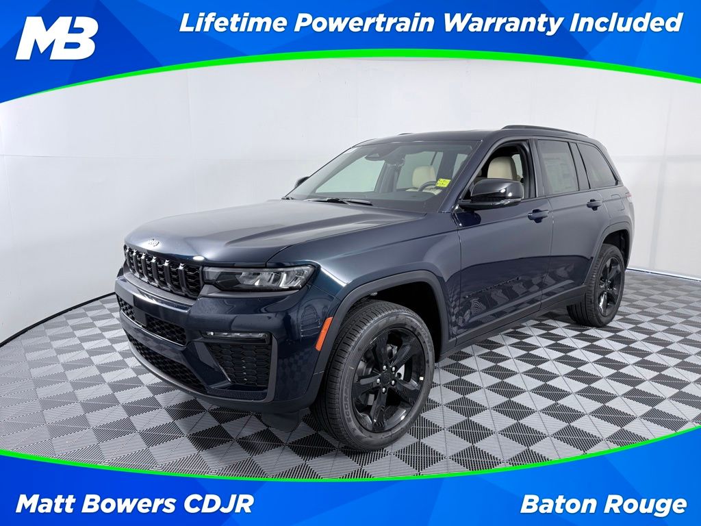 Fathom Blue Pearlcoat 2026 Jeep Grand Cherokee SUV / Crossover 4X2 8-Speed Automatic