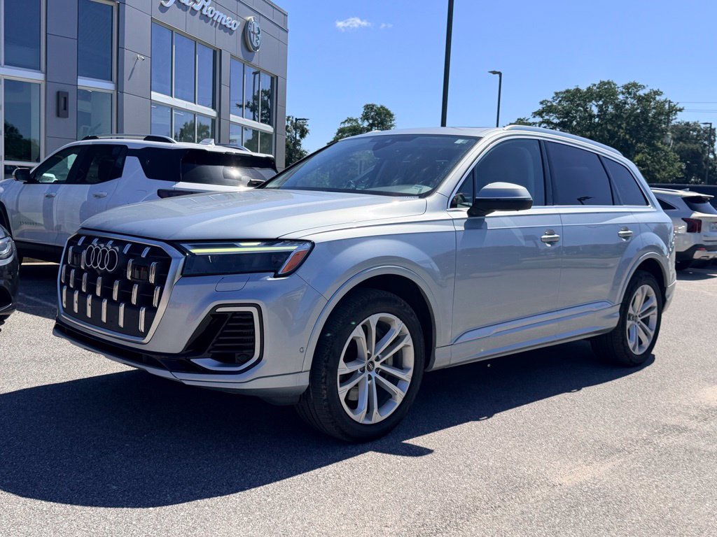 Silver 2025 Audi Q7 SUV / Crossover All-Wheel Drive 8-Speed Automatic