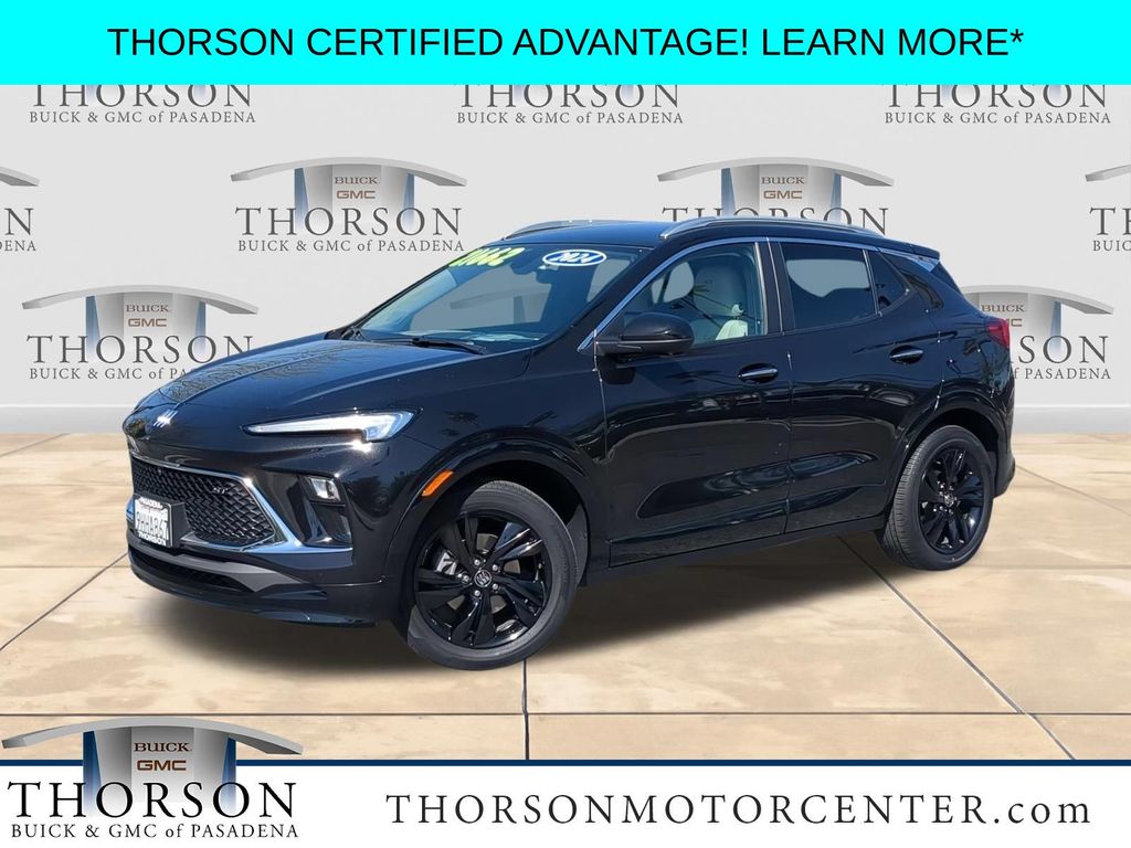 Black (Ebony Twilight Metallic) 2024 Buick Encore GX SUV / Crossover Front-Wheel Drive Continuously Variable Transmission