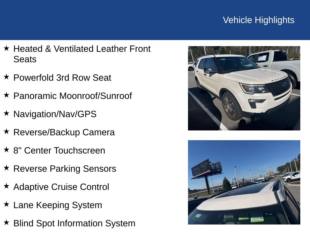 2018 Ford Explorer Sport