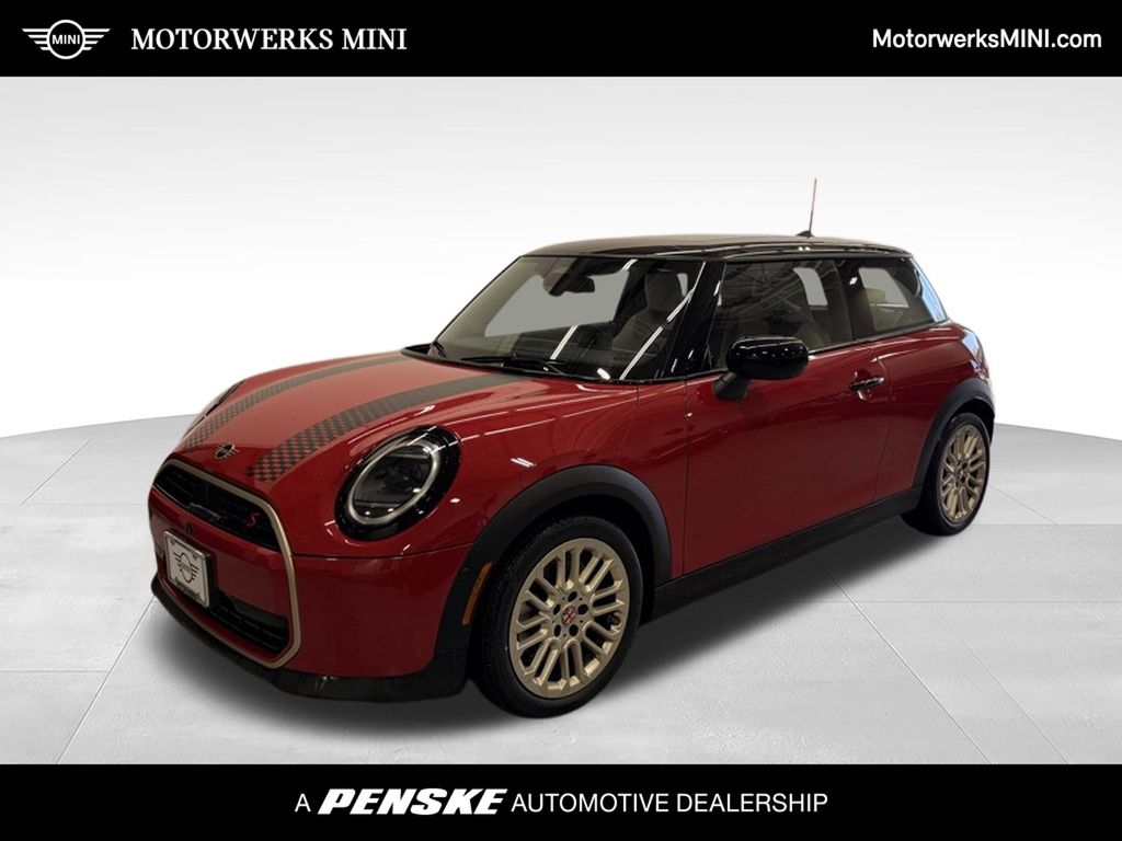 Chili Red 2025 MINI Cooper Hatchback 7-Speed Automatic