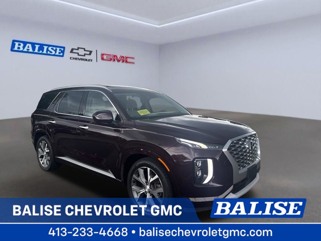 Red (Sierra Burgundy) 2022 Hyundai Palisade SUV / Crossover All-Wheel Drive 8-Speed Automatic