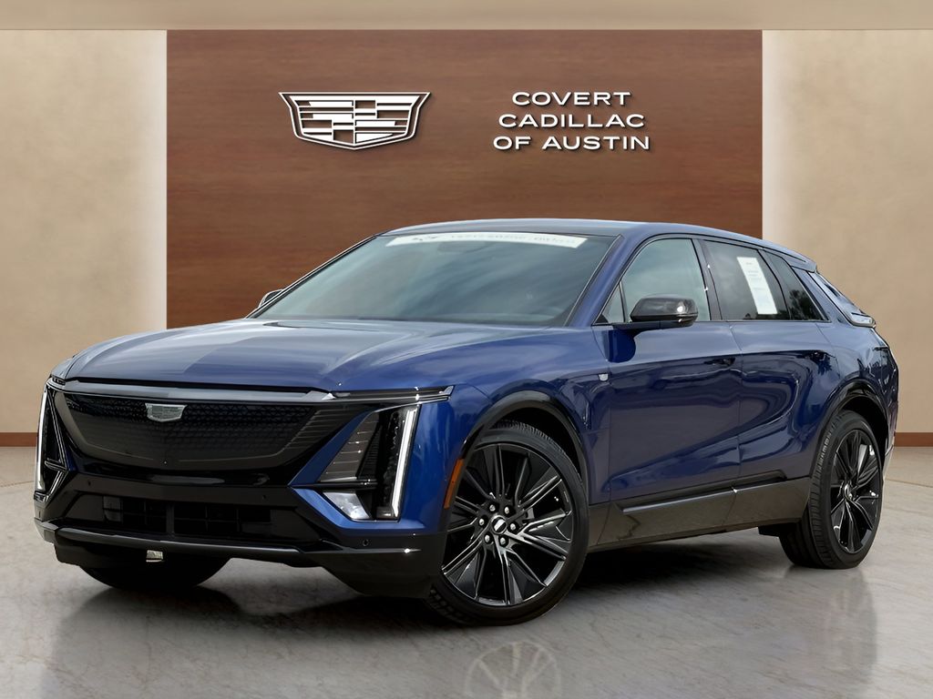 Blue Metallic 2025 Cadillac LYRIQ Sport 3 AWD SUV / Crossover All-Wheel Drive 1-Speed Automatic