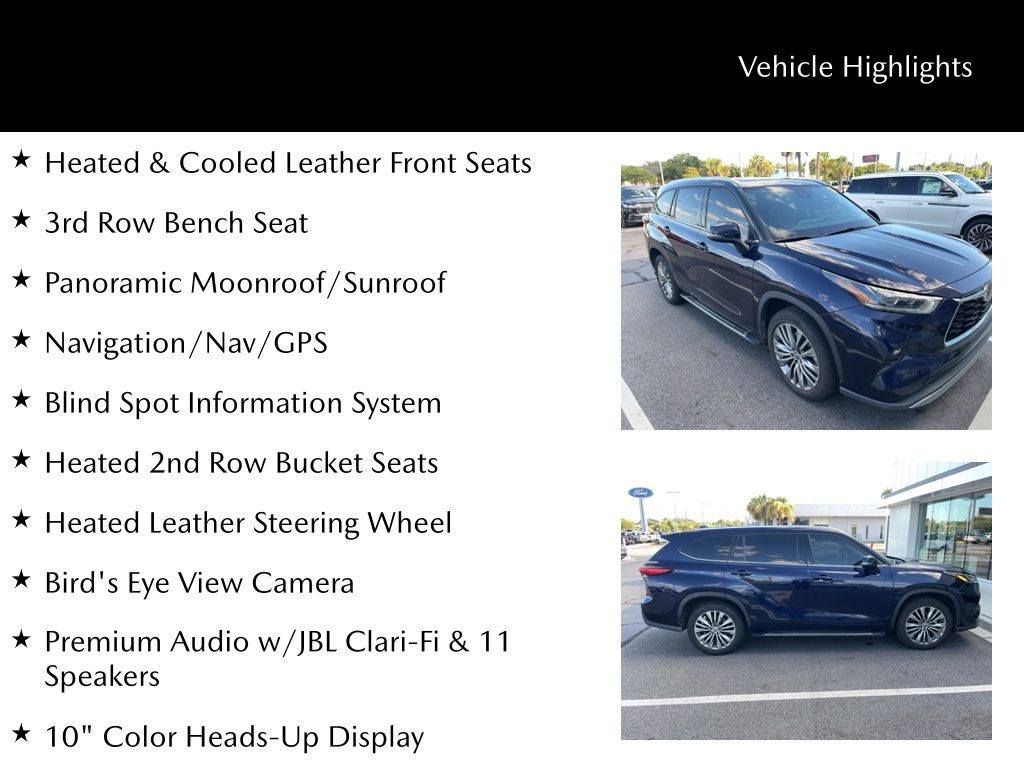 2020 Toyota Highlander Platinum