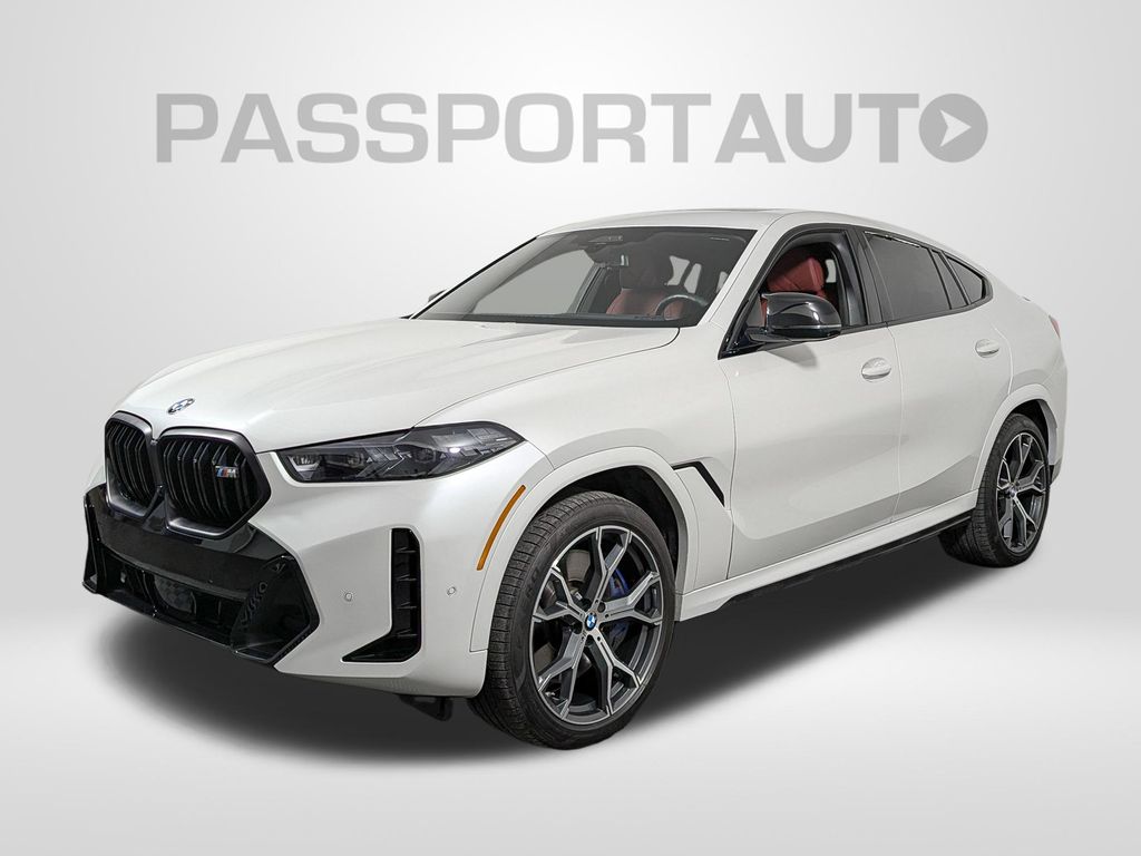Mineral White Metallic 2026 BMW X6 SUV / Crossover All-Wheel Drive 8-Speed Automatic