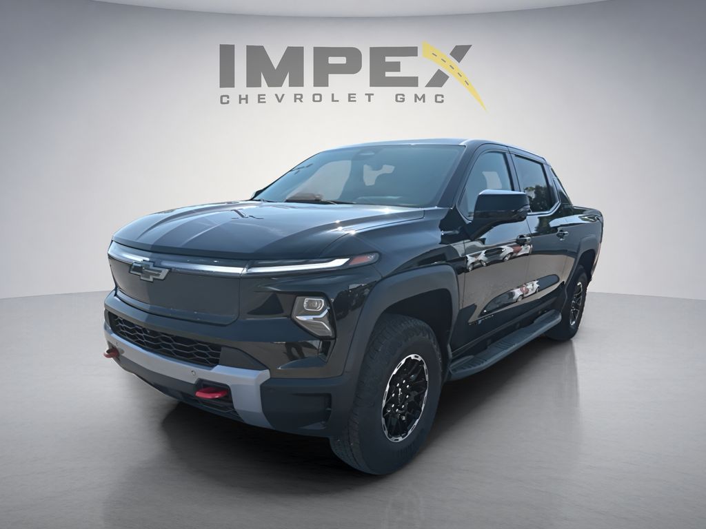 Black 2026 Chevrolet Silverado EV Pickup Truck All-Wheel Drive 1-Speed Automatic