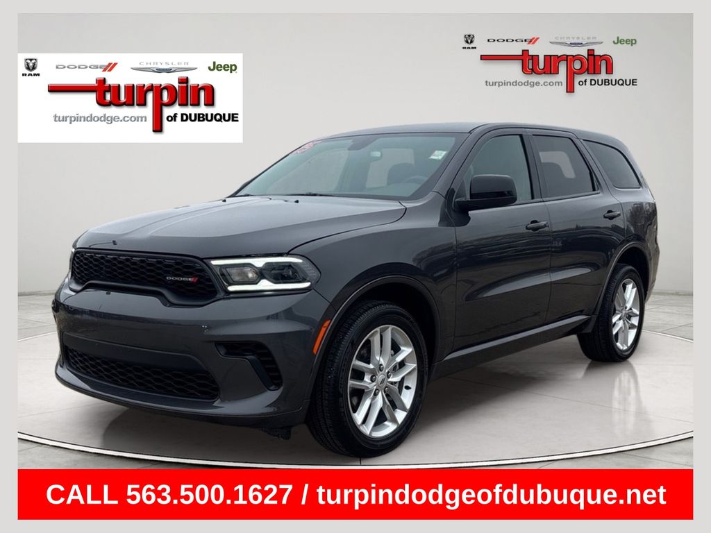 Vapor Gray 2025 Dodge Durango SUV / Crossover All-Wheel Drive 8-Speed Automatic