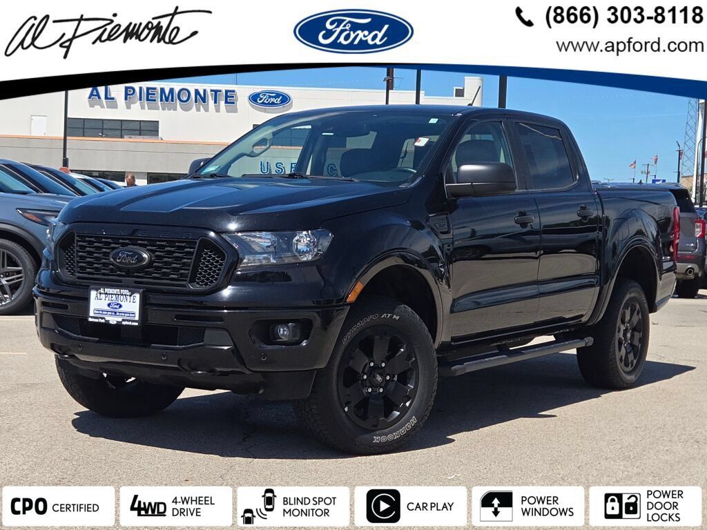 Shadow Black 2021 Ford Ranger Pickup Truck Four-Wheel Drive Automatic
