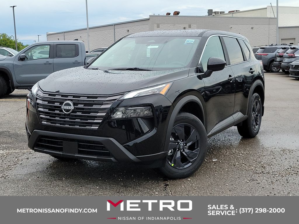 Super Black 2026 Nissan Rogue SUV / Crossover All-Wheel Drive Continuously Variable Transmission